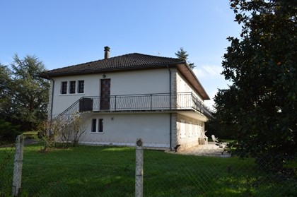 Town property split into two apartments