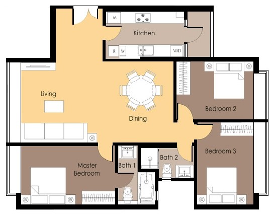 Manhattan, Mid Floor, F Unit, Taipa