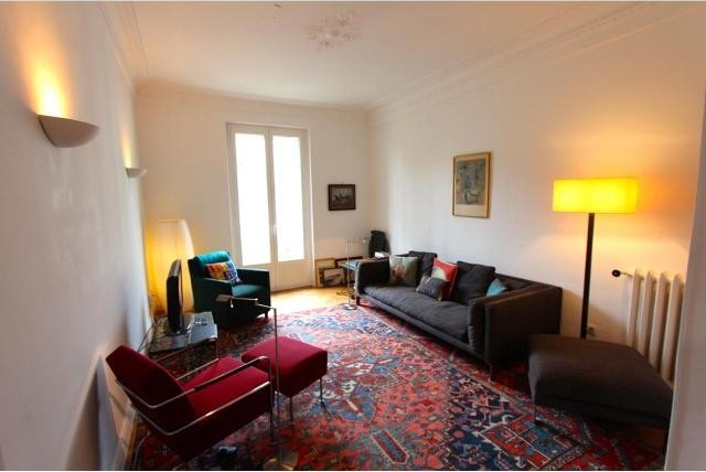 Lovely apartment with garden view in..