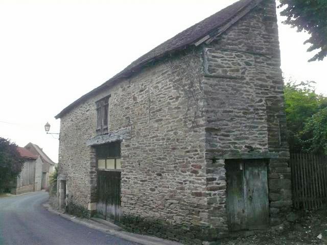 Stone Building Used As Barn In The..