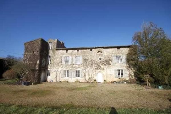 Near St Maixent. Superb C15th Logis..