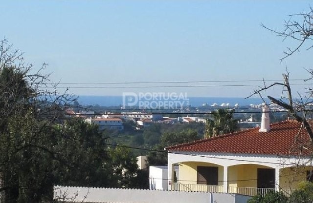 Large plot of land with sea view