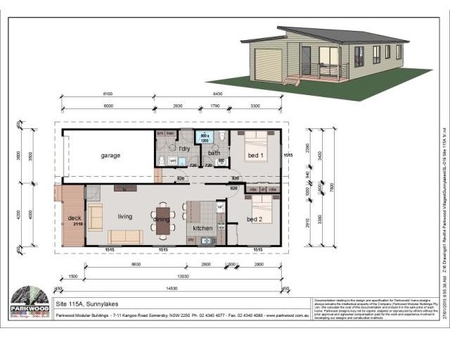 Brand New 2 Bedroom Open Living -..
