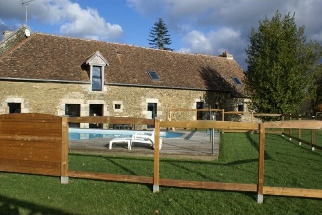 House with Above Ground Pool
