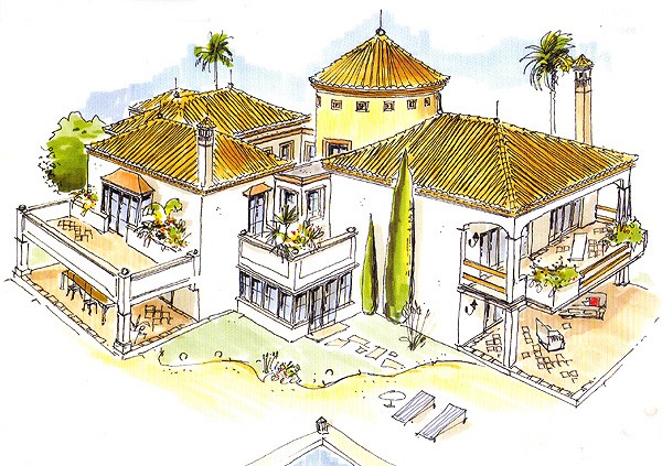 Villa - Andalucian styled villas. This..