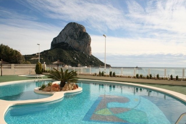 Apartment front beach line in Calpe
