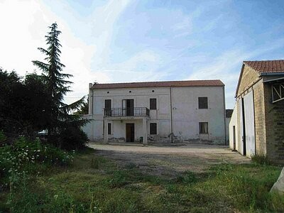 Large detached farmhouse