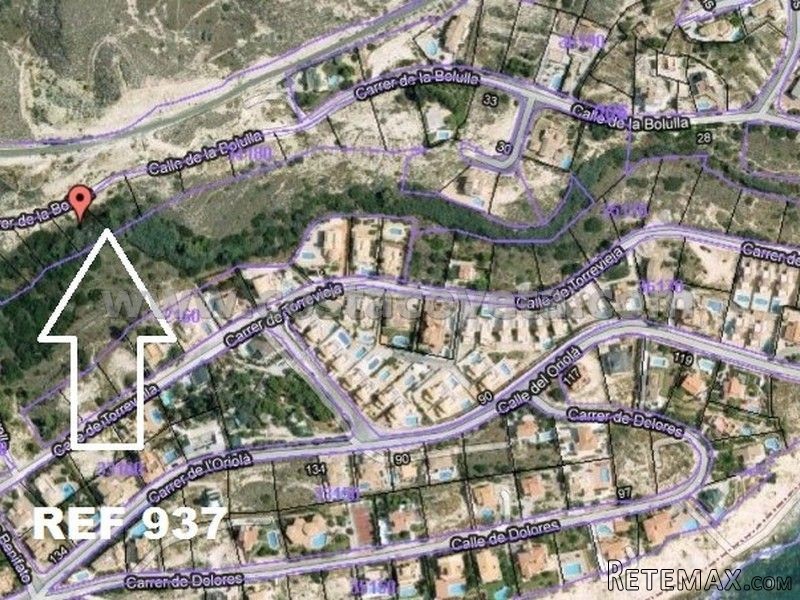 Building Plot In La Merced (El Campello)