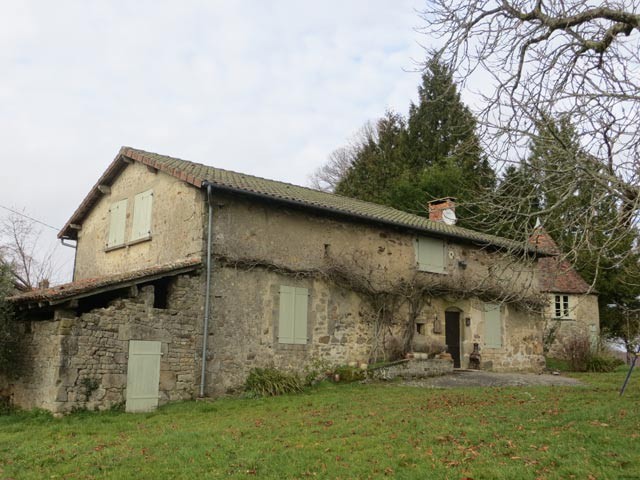 Detached Stone House In Sw Haute Vienne..