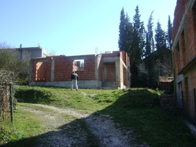 Shell of the new house in Seljanovo..