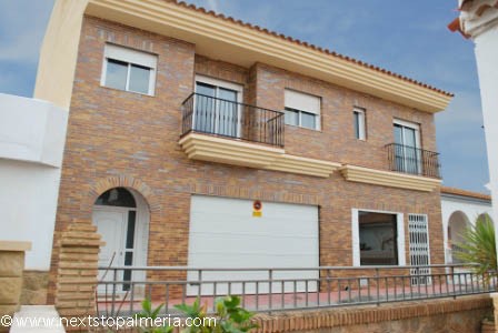 A large family house with double..