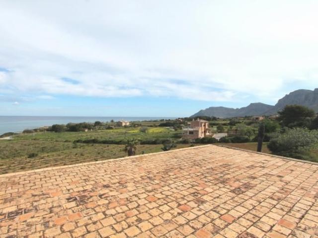 Seafront plot with construction project - 2
