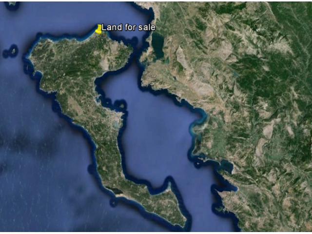 B415 - Kerkyra, Land for sale , 13.. - 2