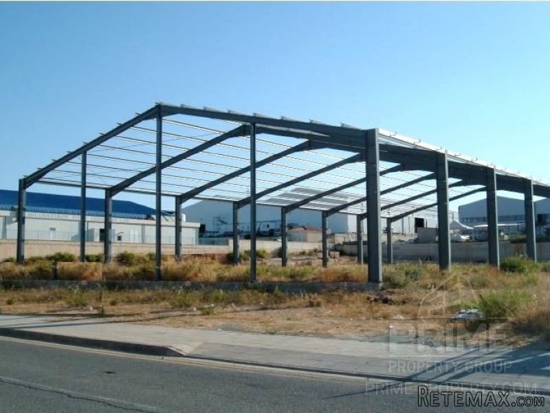 Industrial estate in Limassol, Cyprus..