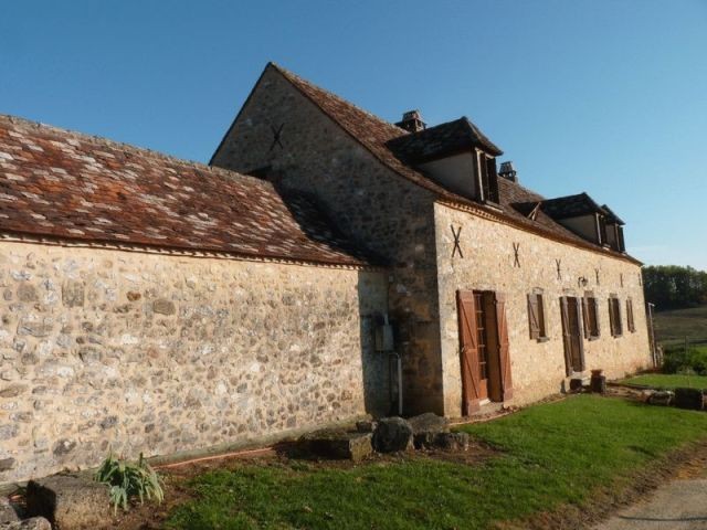 Stone House With Outbuildings