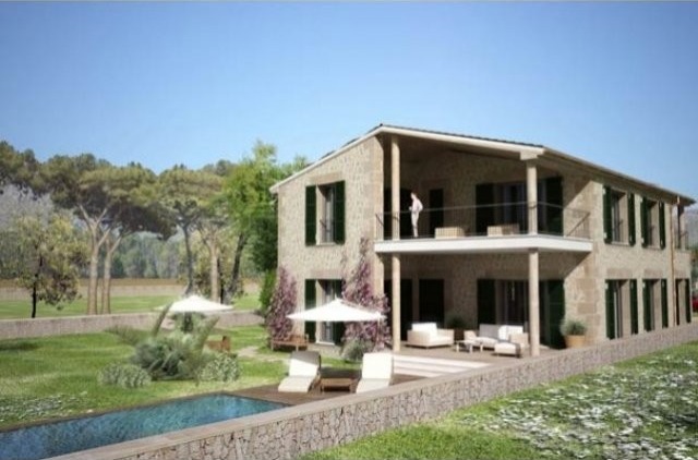 Finca De Nueva Construccion En Pollensa