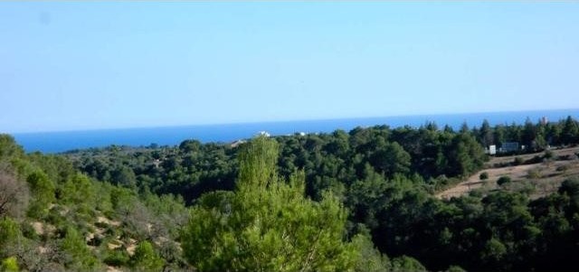 Building plot with sea view nearby Son..