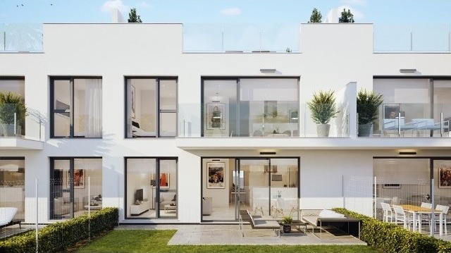 New ground floor apartments in Punta..