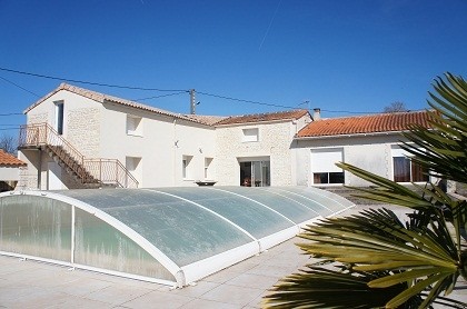 Stone property with swimming pool