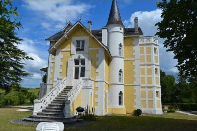 A Chateau In The Belle Epoque Style..
