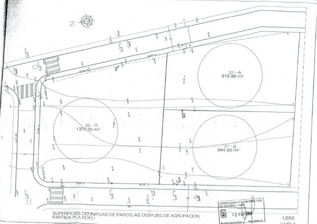 Pla Roig Plot in Calpe