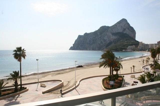 Apartments first beach line in Calpe