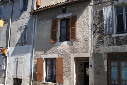 Village property with terrace