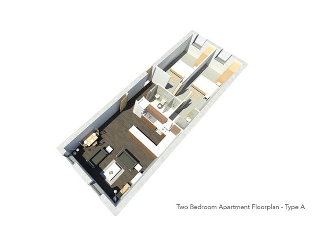 Two Bedroom Apartment, Taray Towers