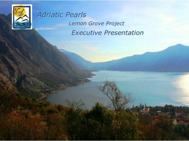 Land investment in Morinj, Kotor