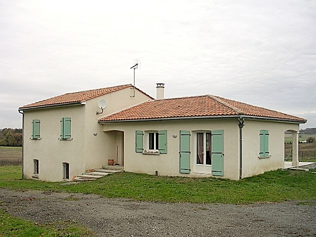Recent house with basement