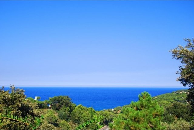 Plot with sea views near Sa Riera