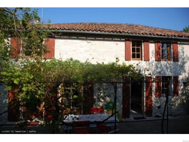 Renovated stone house and garden with..