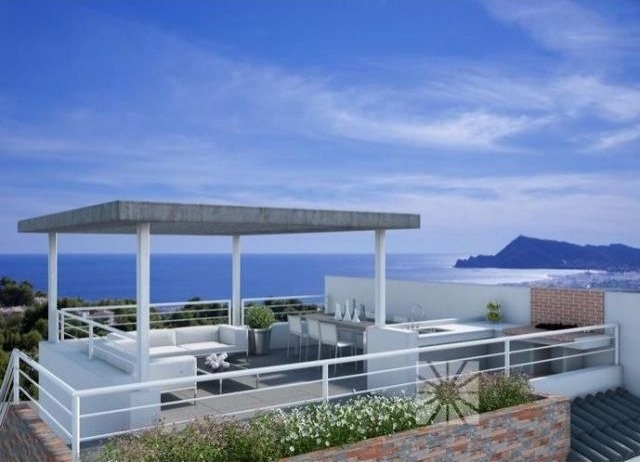 Modern villa in Altea with sea Views