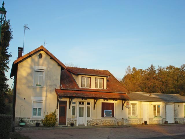 House With A Small Lake And Workshop In..