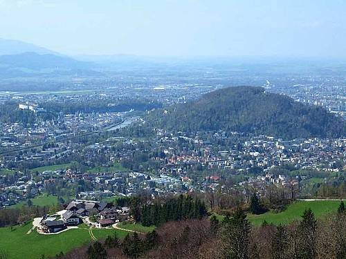 Quiet plot in city centre Salzburg..