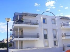 In a quiet residence apartment with..