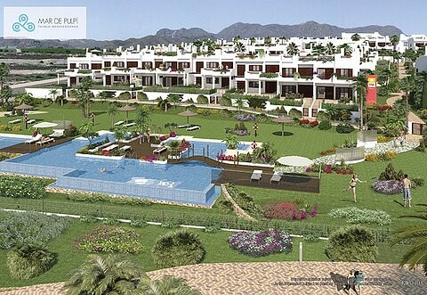 * Beachfront properties in Costa de..