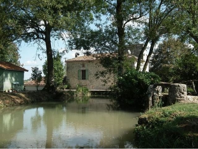 Restored Water Mill, Set In About 1.5..