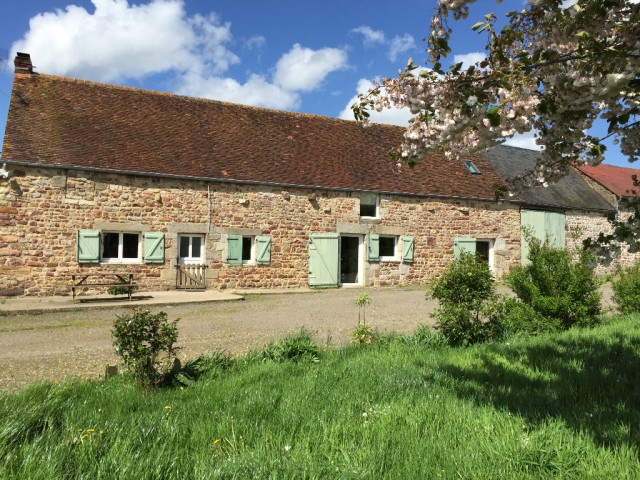 Longere on 4 Hectares, Pond