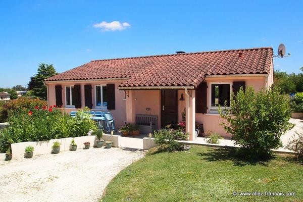 A charming new build style villa with..