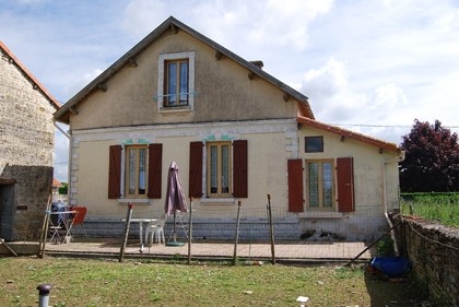 Two-bed property with large garden
