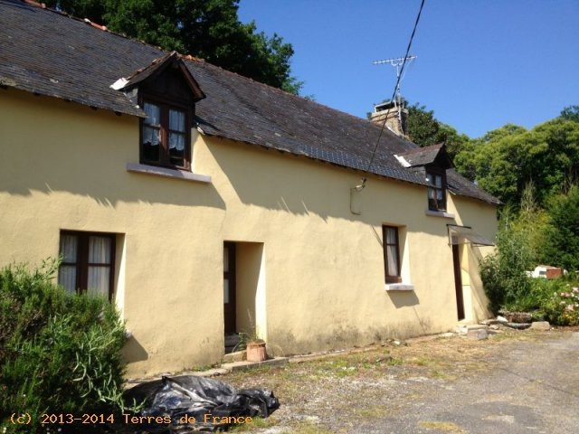 Stone Built House In The Country..