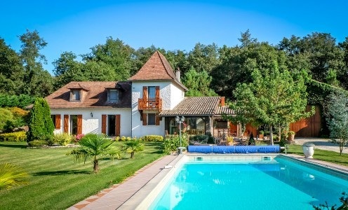 Splendid secluded property with pool..