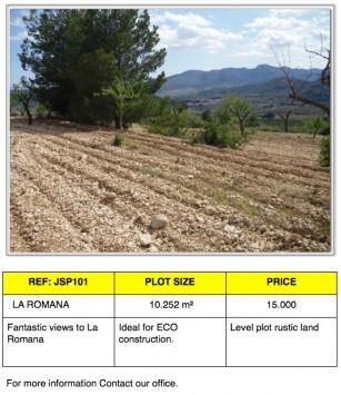 PLOTS OF LAND LA ROMANA JSP101 - 2