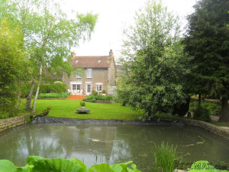 House with Superb Pond and Gardens