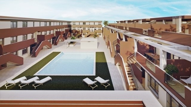 New top floor bungalow in Lomas de Cabo..