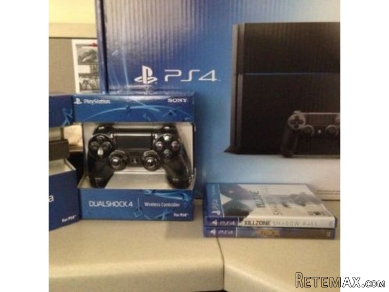 Playstation 4+3games new