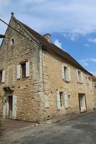 Stone House In Typical Perigord Village