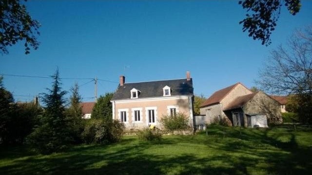 On beautiful land 3500 m2 with river..