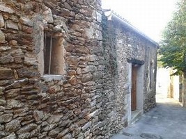 Former stone barn converted into a home..